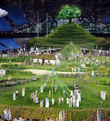 Tree Olympic opening ceremony