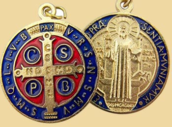 st benedict medal