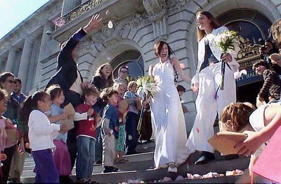 school children required to attend a lesbian 'wedding'