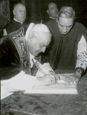 John XXIII convenes Vatican II