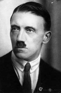 A young Adolf Hitler
