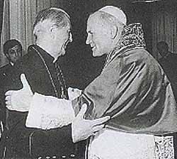 John Paul II also supports Suenens
