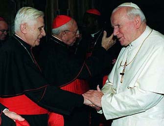 Cardinal Ratzinger - John Paul II