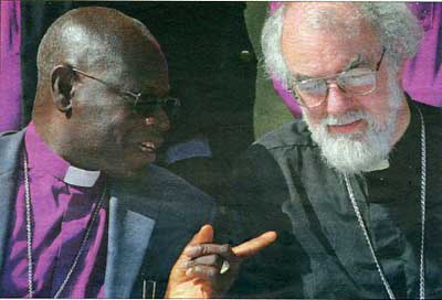 Archbishop Akinola is against Williams