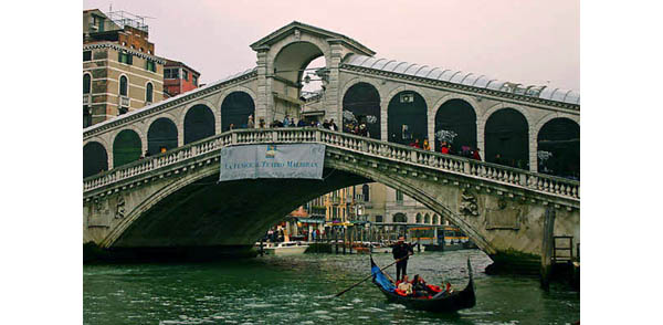 Ponte di Rialto, Rialto Bridge Venice