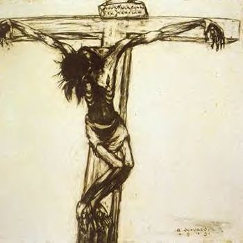 The Crucifixion, by Servaes Via Crucis - 1919