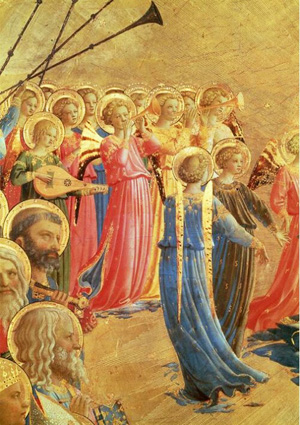 Angels by Fra Angelico