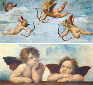 Angels by Raffaello Sanzio
