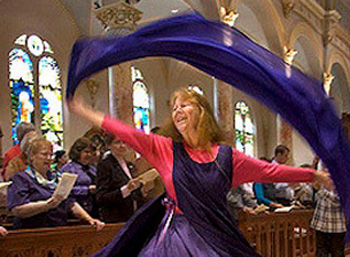 dancing nun kirk