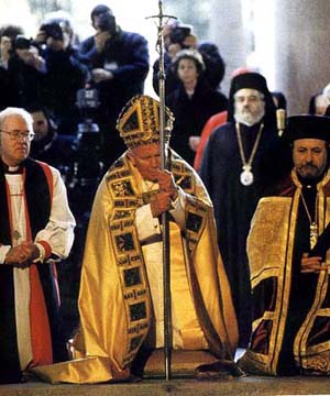 JPII opens the Jubilee 2000 alongside heretics and schismatics