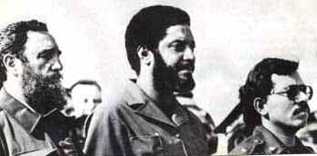Fidel Castro, Maurice Bishop, and Daniel Ortega
