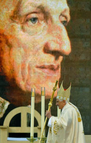 The beatification Mass of John Newman