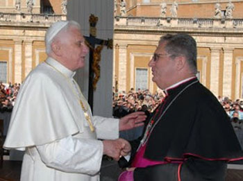Bishop Rifan agrees with Pope Benedict XVI
