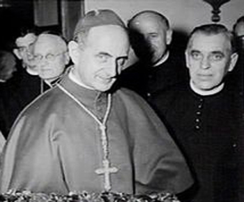 Cardinal Montini at Vatican II