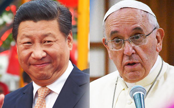 China Xi Pope Francis
