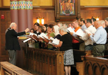 mixed choirs of men and women