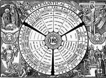 Illustration of the Old liturgical year
