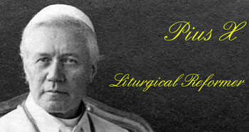 Pius X banner