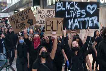 BLM protestors