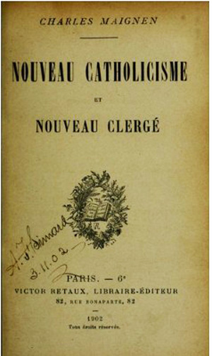  Nouveau Catholicisme et Nouveau Clerge