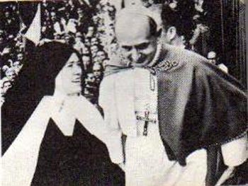 Paul vi and fake sister Lucy