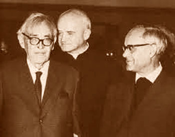 Karl Rahner with Karl Barth