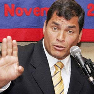 Rafael Correa in Beijing announces the spread of Latin American Socialism