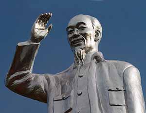 A statue of Ho Chi Minh