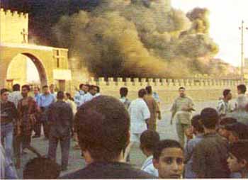 Catholic Churches burned by Muslims in Bagdah and Mosul