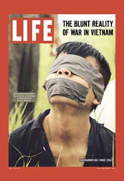 An anti Vietnam War issue of Life