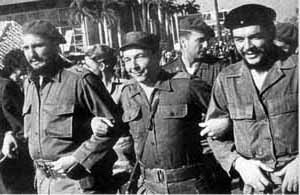 Cuban Revolutionary Parade with Castro and Eduardo Delgado