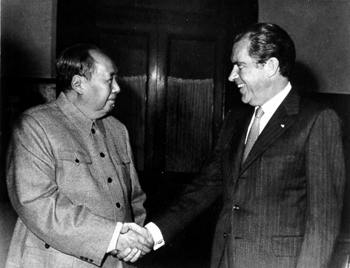 Nixon visit, China, 1979