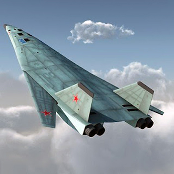 The Russian strategic bomber Pakda