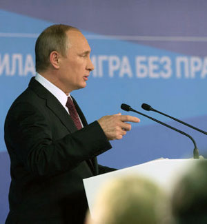 Putin speaks at Valdai Club