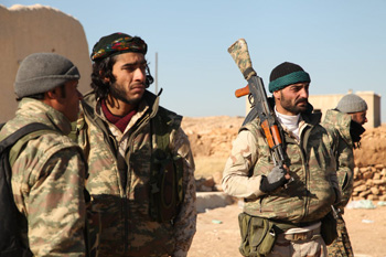 Kurdf guerilla in Syria