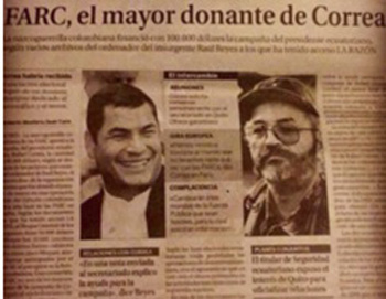 FARC y Rafael Correa