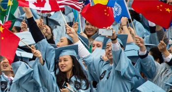 Chinese students invade American universities