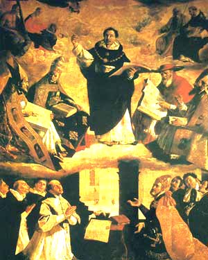 The Apotheosis of St. Thomas Aquinas, Zurbanan