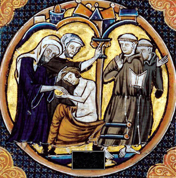 Franciscans converting Albigensians