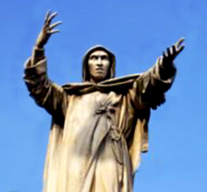 A statue of Savonarola