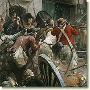 Fighting peasants of the Vendee