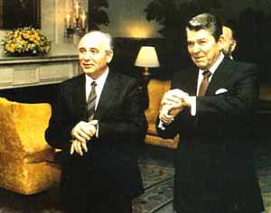  Gorbatchev & Reagan