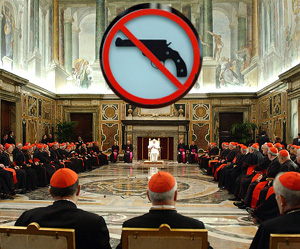 Vatican sides with gun control