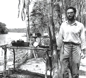 Claude Levi Strauss in the Amazon