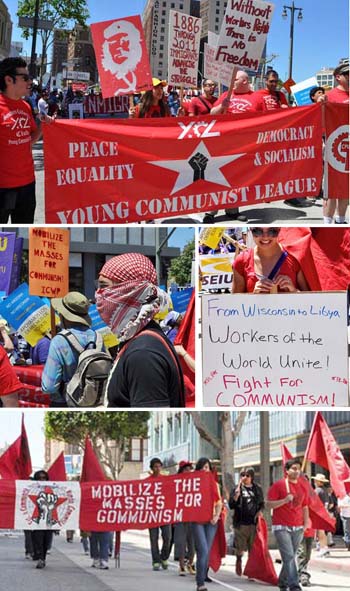 A communist manifestation in Wisconsin