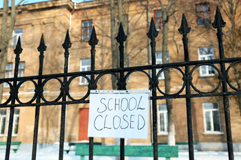 Schools closed due to covid-19