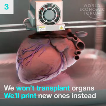 Organs will be printed
