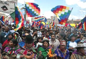 The first continental meeting of the indigenous peoples