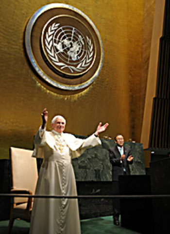 Benedict XVI at the UN