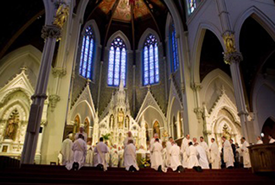 priests being ordained